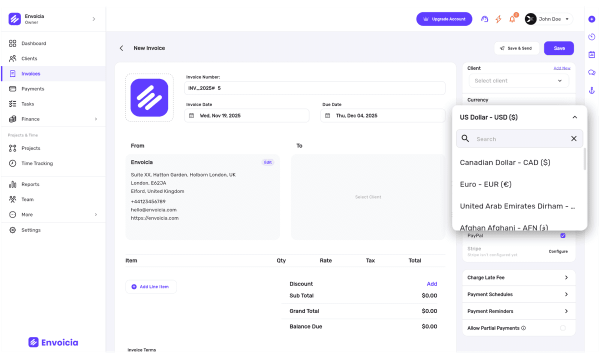 Global Reach with Multi-Currency & Multi-Language Preview